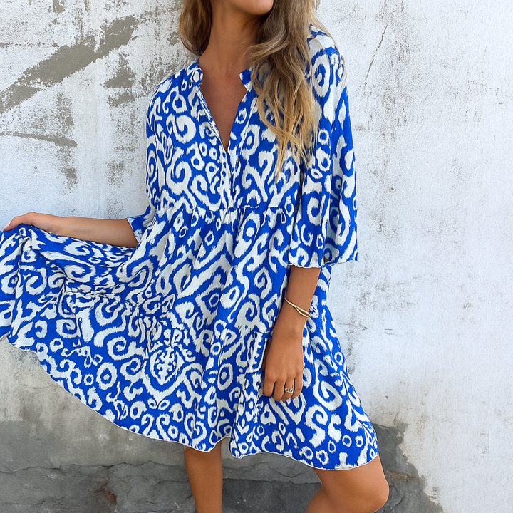 Kaelene™ | Elegant Dress With V-Neck